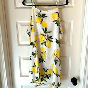 Lemon Summer Dress- L